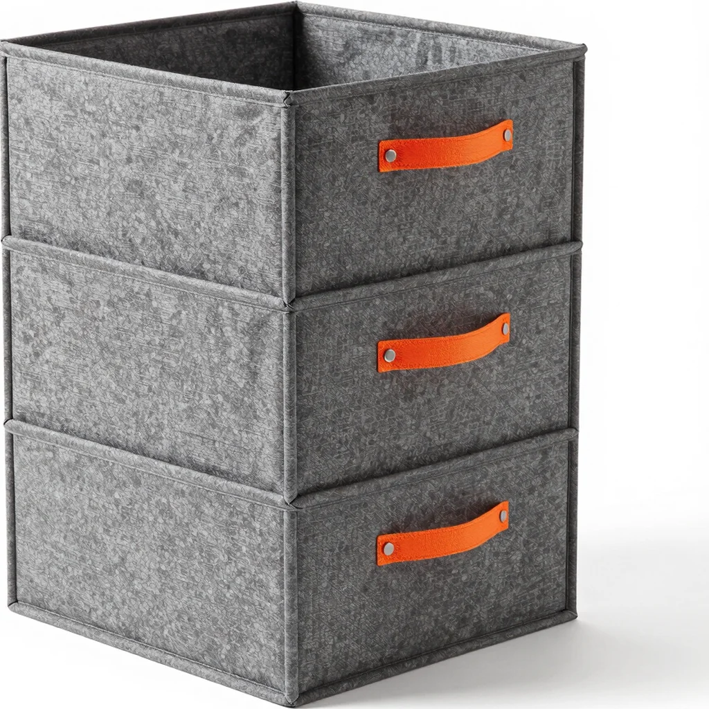 Foldable Fabric Storage Cube Set