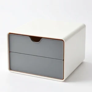 Divided Desktop Organizer Box